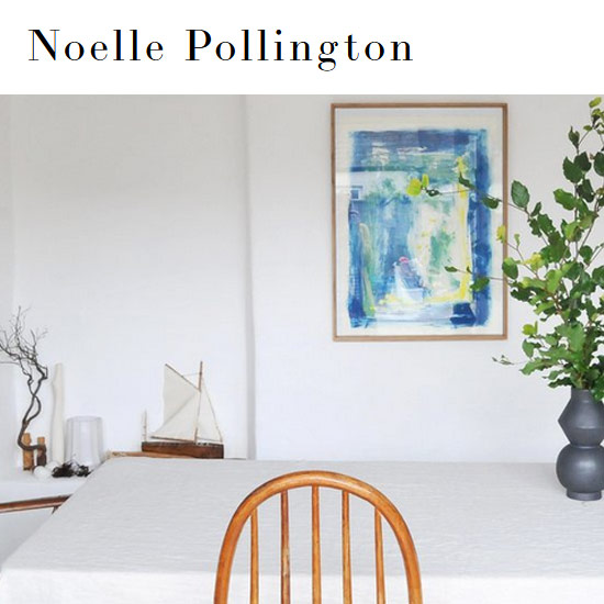 Graphic showing Noelle Pollington art